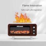 Realistic Flame Essential Oil Diffuser for Relaxation