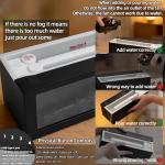 7-Color Aromatherapy Flame Diffuser and Humidifier