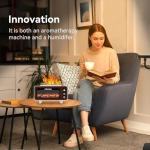 Realistic Flame Essential Oil Diffuser for Relaxation