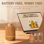 Mini Essential Oil Diffuser with 7 LED Lights