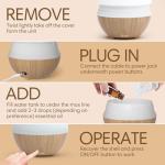 SALKING Essential Oil Diffuser Set (2 Pack)