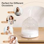 Lecdura 200ml Glass Essential Oil Diffuser