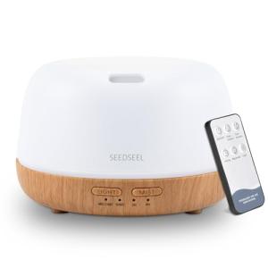 Essential Oil Diffuser with LED Lights & Remote