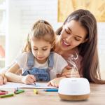 Essential Oil Diffuser with LED Lights & Remote