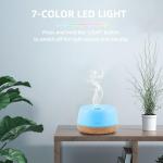 Essential Oil Diffuser with LED Lights & Remote