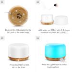 Essential Oil Diffuser with Remote and LED Lights