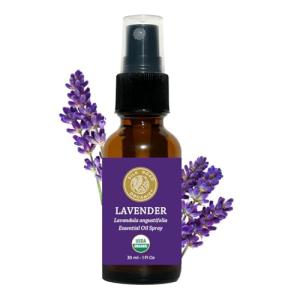 Organic Lavender Essential Oil Spray for Relaxation