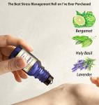 Calming Essential Oil Roller for Stress Relief