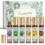 Aromatherapy Essential Oils Roll-On Gift Set