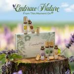 Aromatherapy Essential Oils Roll-On Gift Set