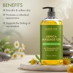 Majestic Pure Arnica Massage Oil with Lavender & Chamomile