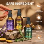 Sore Muscle Relief Massage Oil Set - 10.5oz