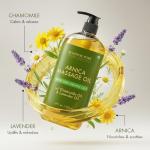 Majestic Pure Arnica Massage Oil with Lavender & Chamomile