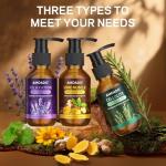 Sore Muscle Relief Massage Oil Set - 10.5oz