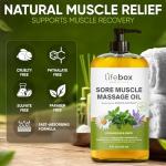 Pure Arnica Muscle Massage Oil with Essential Oils