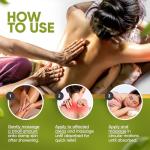 Pure Arnica Muscle Massage Oil with Essential Oils