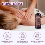 Lavender Aromatherapy Massage Oil for Relaxation