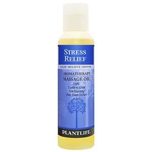 Aromatherapy Massage Oil for Stress Relief - 4oz