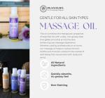 Aromatherapy Massage Oil for Stress Relief - 4oz