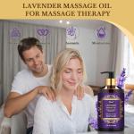 Relaxing Lavender Massage Oil Set with Roller Ball