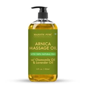 Majestic Pure Arnica Massage Oil for Relaxation