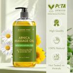 Majestic Pure Arnica Massage Oil for Relaxation