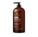 Sore Muscle Relaxing Massage Oil with Essential Oils