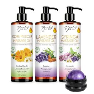 Relaxing Lavender Massage Oil with Roller Ball
