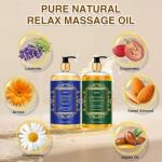 2 Pack Relaxing Massage Oils - Arnica & Lavender