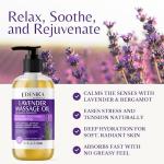 Lavender Massage Oil for Relaxation and Romance