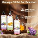 Relaxing Lavender Massage Oil with Roller Ball