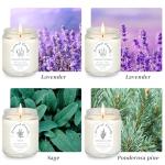 Relaxing Lavender Candle Gift Set - 4 Pack