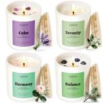 Calm Candles Set - 4 Pack Aromatherapy Candles