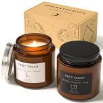 Stress Relief Scented Candle Set for Better Sleep