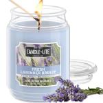 Fresh Lavender Breeze Aromatherapy Candle, 18 oz