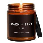 Warm & Cozy Winter Candle: Pine & Citrus Scent