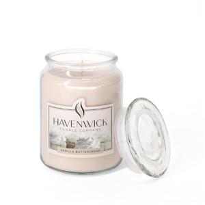 Havenwick Vanilla Buttercream 22-oz Candle for Relaxation