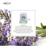 Fresh Lavender Breeze Aromatherapy Candle, 18 oz