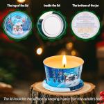 18-Pack Travel-Size Aromatherapy Christmas Candles