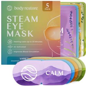 Heated Eye Mask 5 Pack for Relaxation