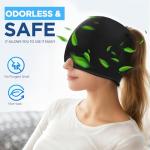Migraine Relief Cap with Hot and Cold Therapy