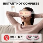 Wireless Heated Eye Massager for Stress Relief