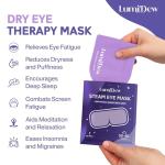 LumiDew Self-Heating Eye Masks for Relaxation