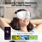Wireless Heated Eye Massager for Stress Relief