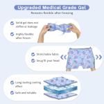 Cooling Gel Migraine Relief Cap and Eye Mask Set