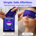Self-Heating Steam Eye Mask for Instant Relief