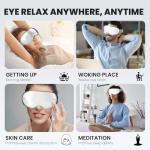 Wireless Heated Eye Massager for Stress Relief