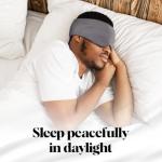 Kitsch Charcoal Black Satin Sleep Mask