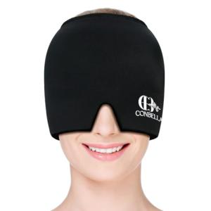 Cooling Migraine Relief Cap for Headaches and Stress