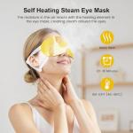 5 Pack Warm Eye Masks for Stress Relief